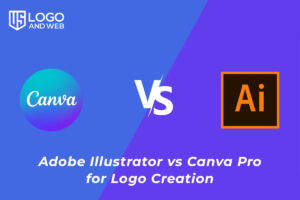 Adobe Illustrator vs Canva Pro for Logo Creation